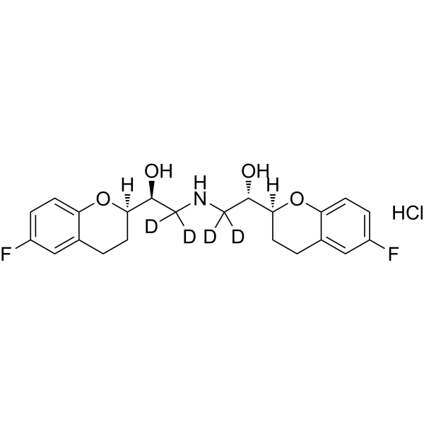 (-)-Nebivolol-d4 hydrochloride 2124271-48-1